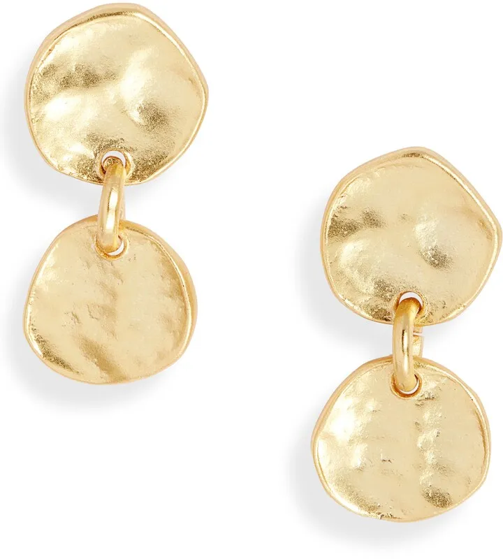 Medallion Drop Earrings