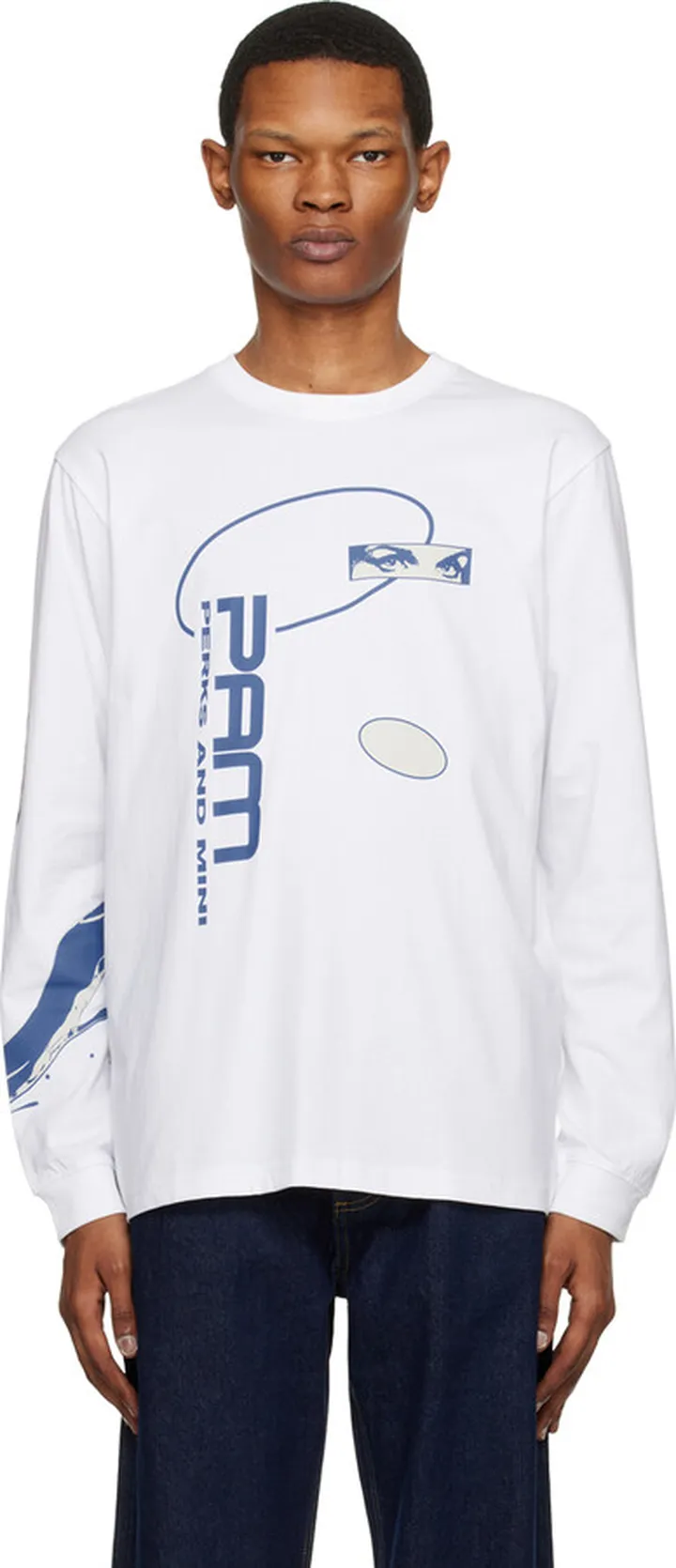 Perks and Mini White Flotation Long Sleeve T-Shirt