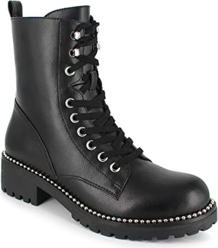 UNIONBAY womens Combat Boots PUBLIC