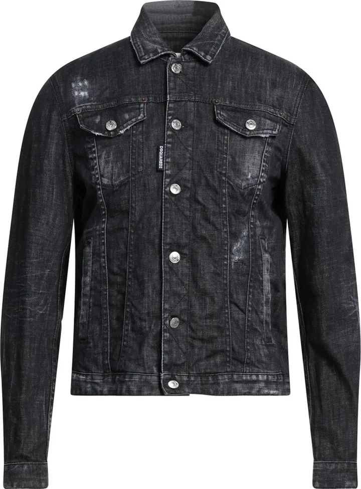 Denim Outerwear Black