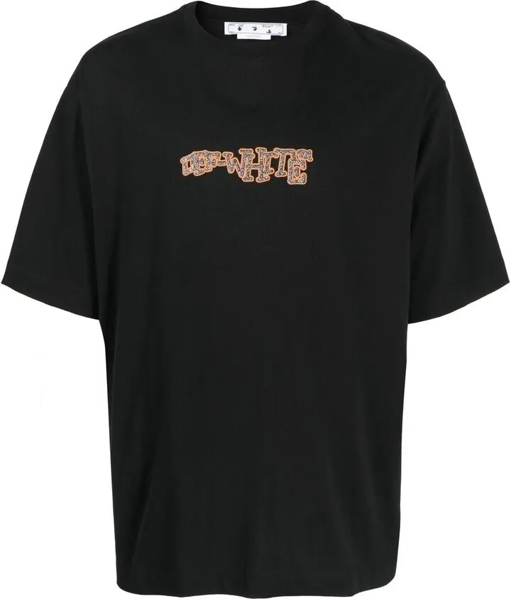 logo-print T-shirt