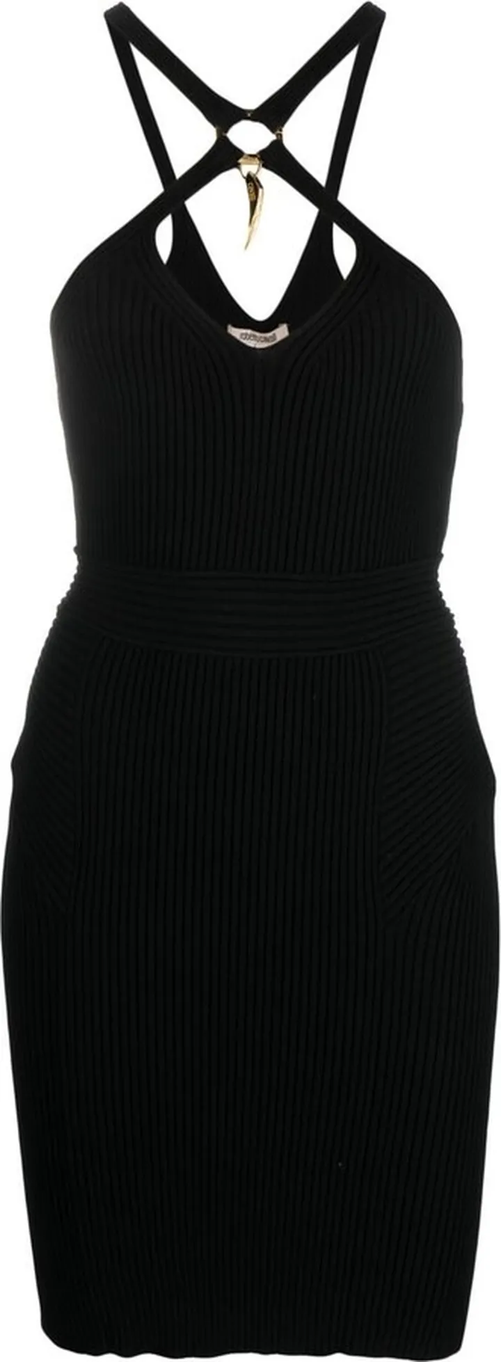 Tiger Tooth halterneck dress