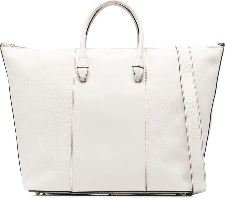 large Miastella leather tote bag