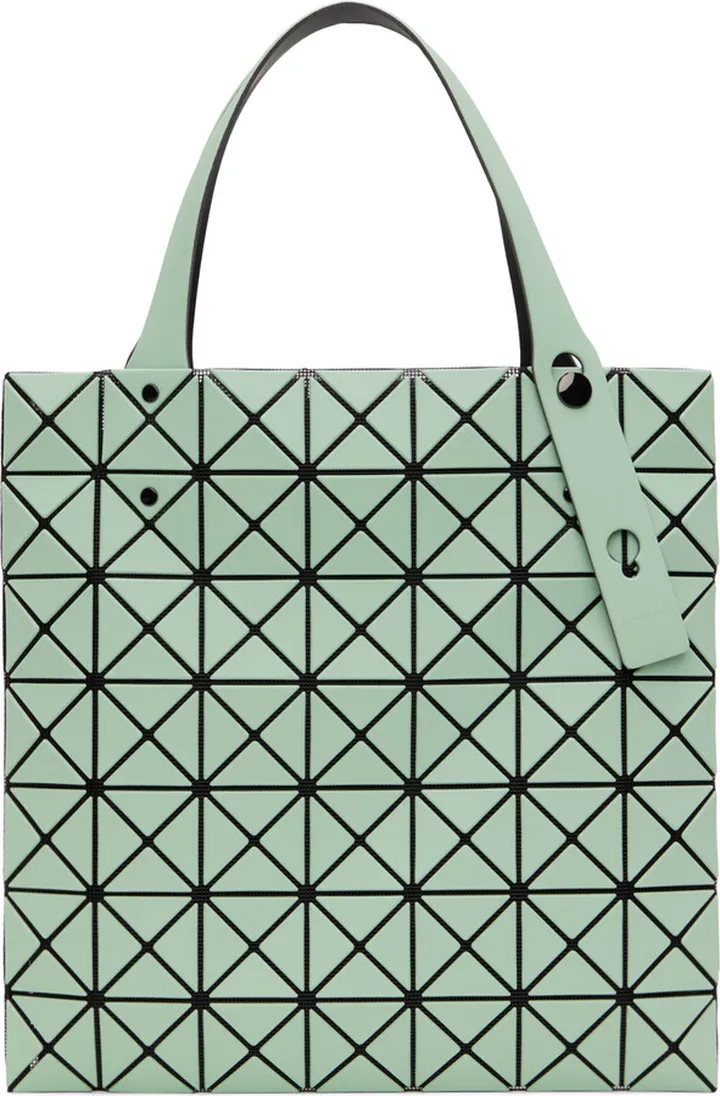 Bao Bao Issey Miyake Green Prism Frost Tote