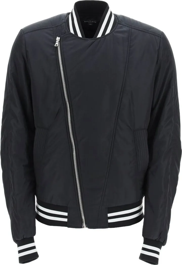 Nylon Bomber Jacket