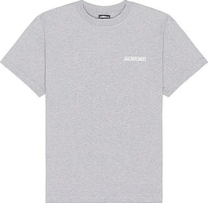 JACQUEMUS Le T-shirt Jacquemus in Grey