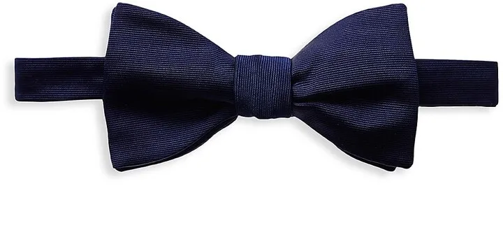 Silk Ready-Tied Bow Tie