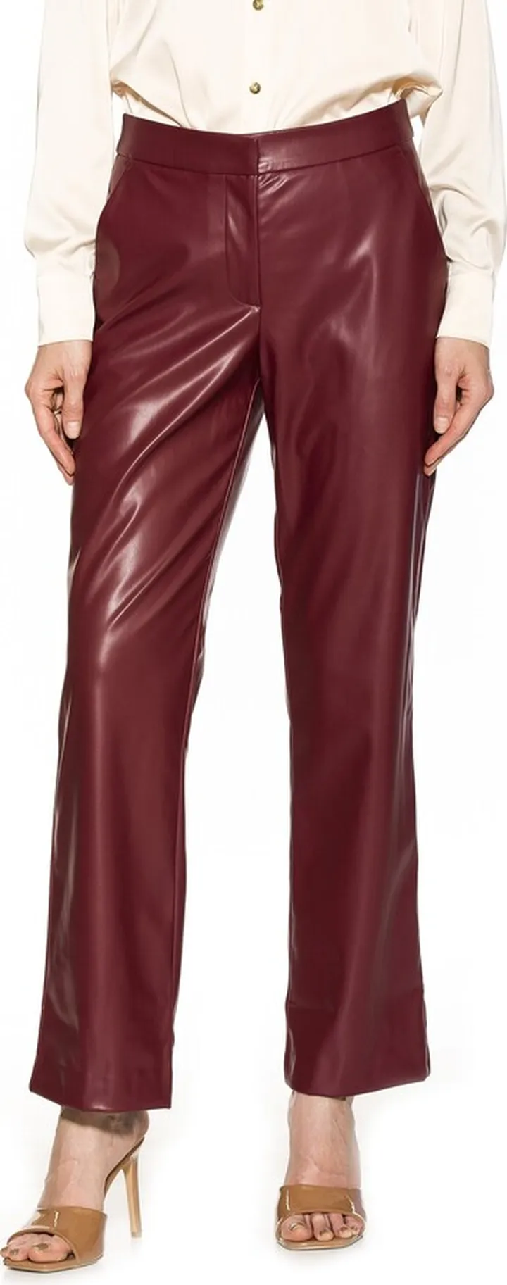 Faux Leather Pants