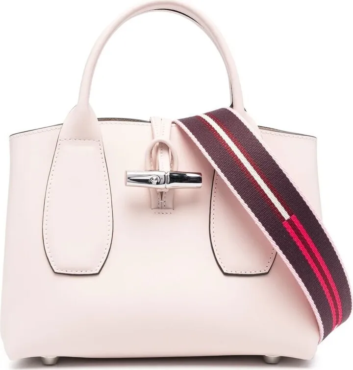 small Roseau leather tote bag