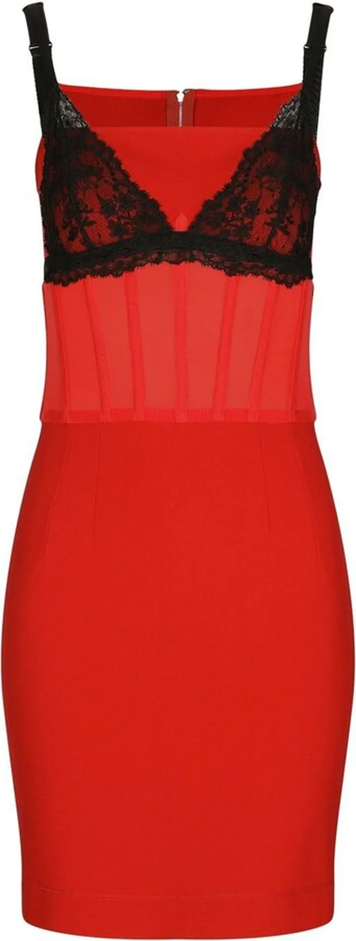 Lace-Detail Corset Dress