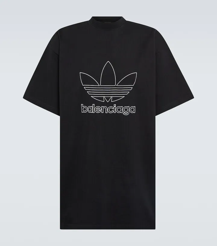 x Adidas logo cotton T-shirt