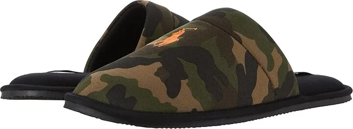 Polo Ralph Lauren Klarence Scuff Slipper (Camo) Men's Shoes