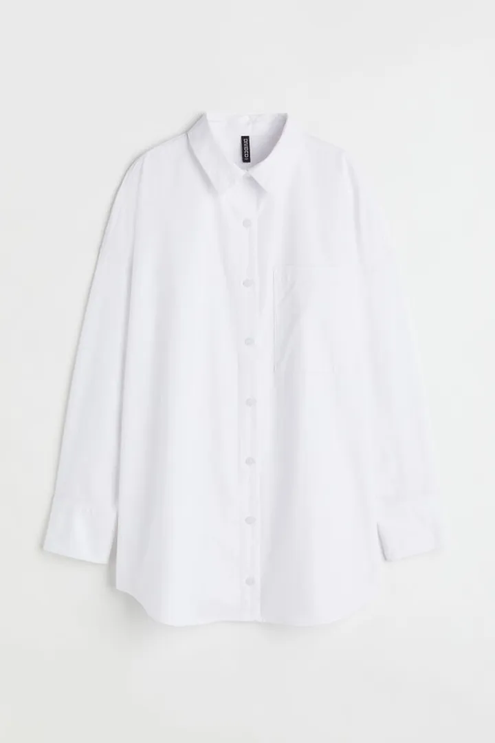 Oversized Poplin Shirt
