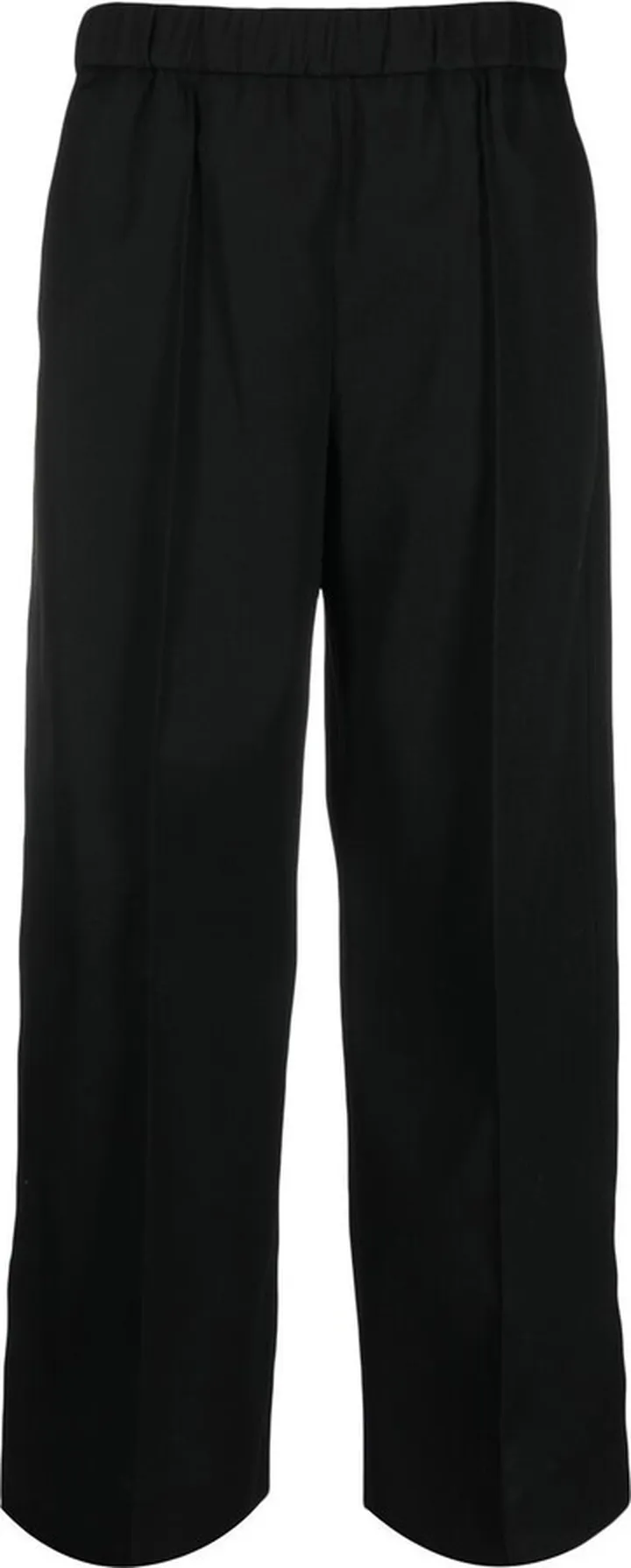 Elasticated Cropped Trousers