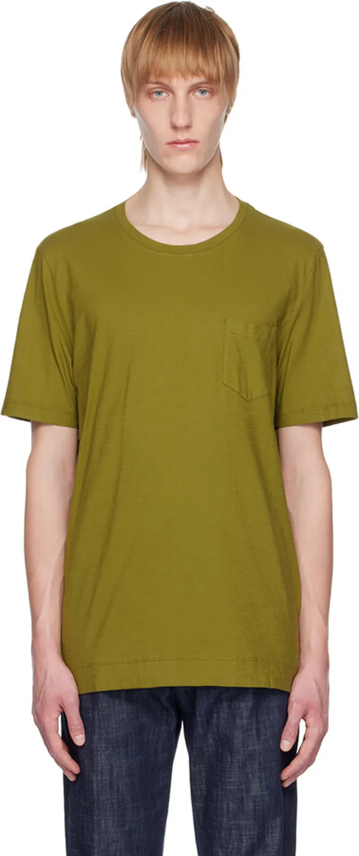 Massimo Alba Green Panarea T-Shirt