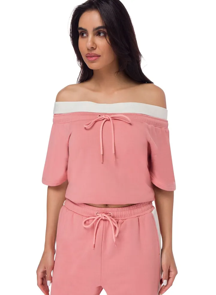 Annie Off Shoulder Crop Top