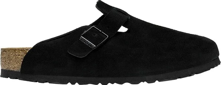 Birkenstock Boston Soft Footbed Suede Clog - Women's