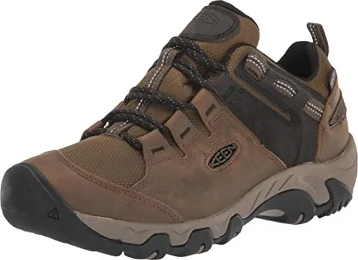 KEEN Men's Steens Low Height Waterproof Hiking Shoes