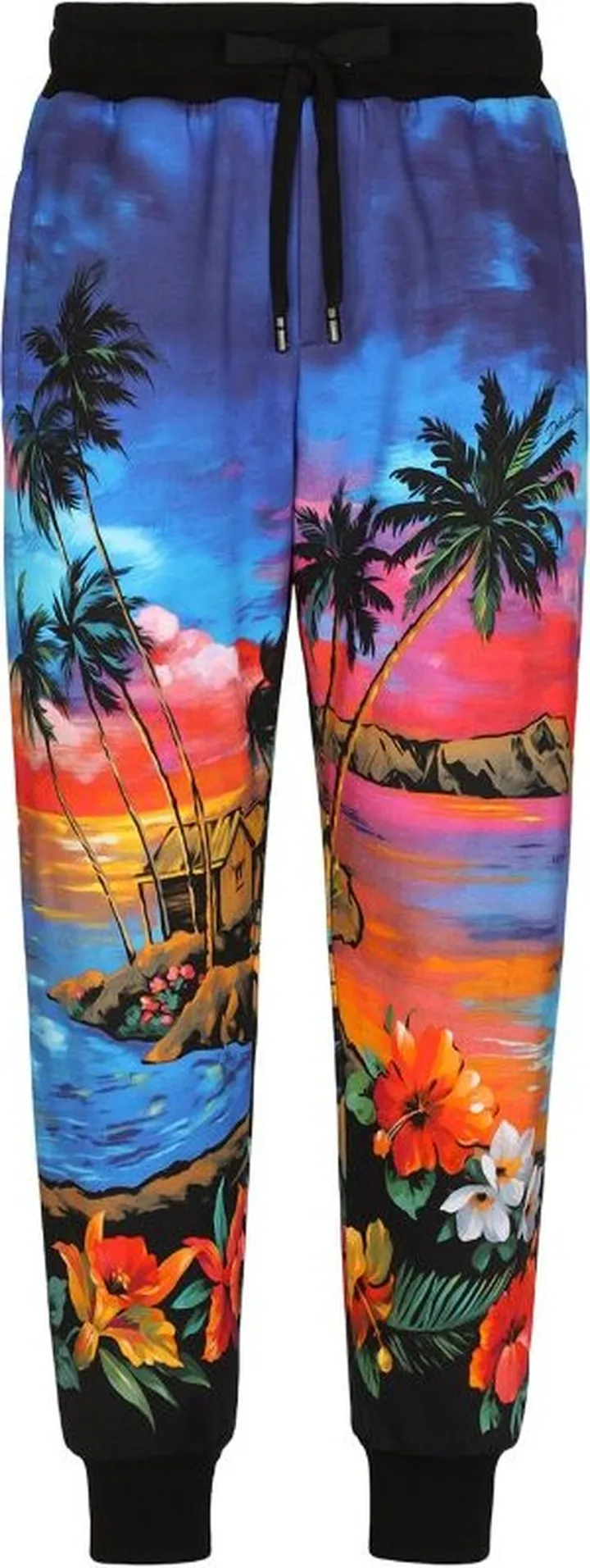 Dolce & Gabbana Tropical Sunset Sweatpants