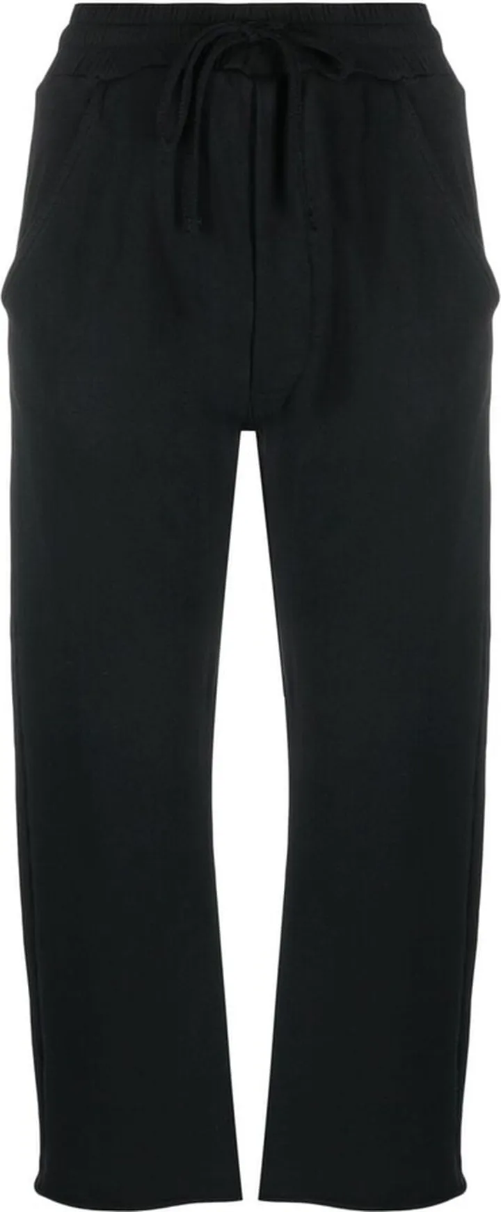 Cropped Cotton Pants