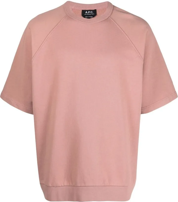 raglan sleeves crew-neck T-shirt