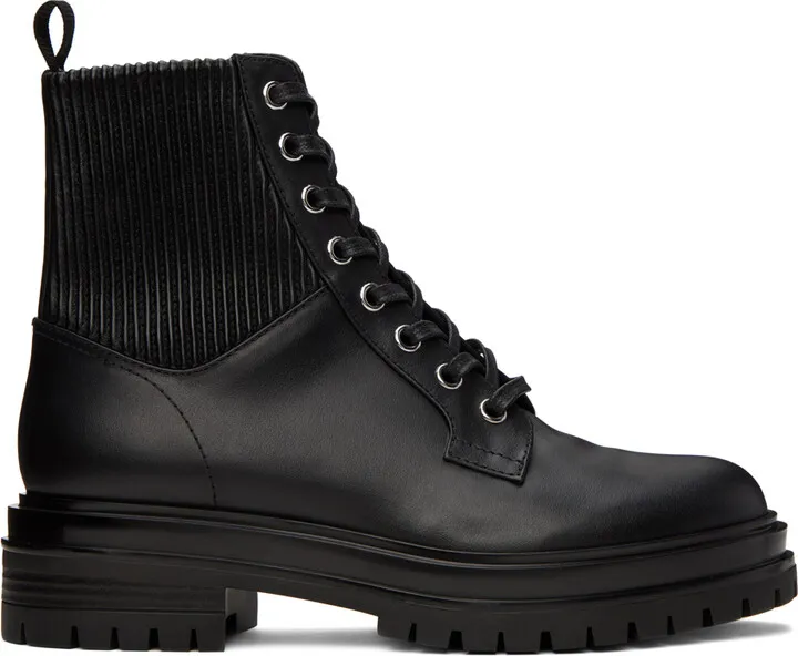 Gianvito Rossi Black Martis Boots