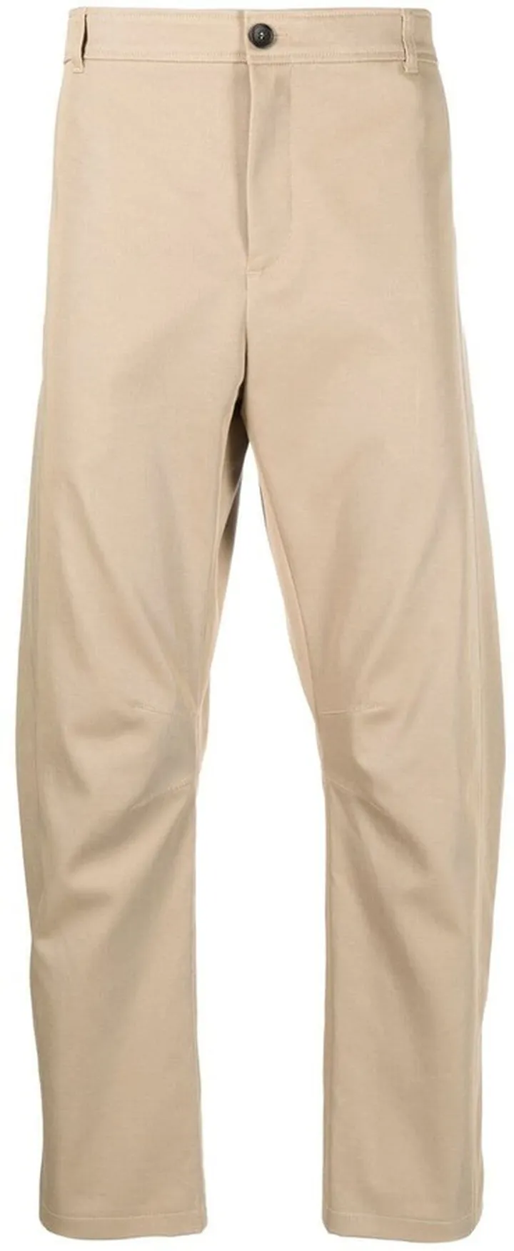 Pleated Straight-Leg Trousers