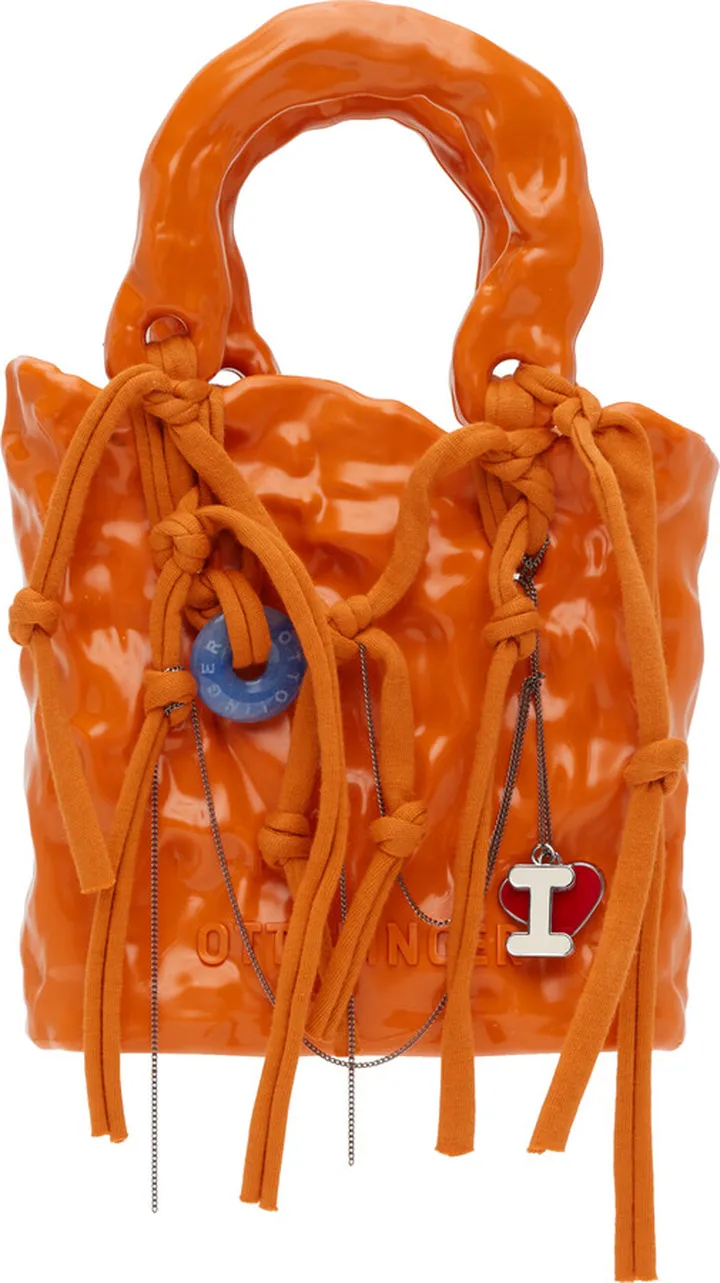 Ottolinger SSENSE Exclusive Orange Ceramic Bag