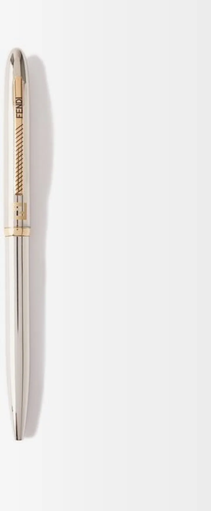 Pen And Logo-plaque Leather Case