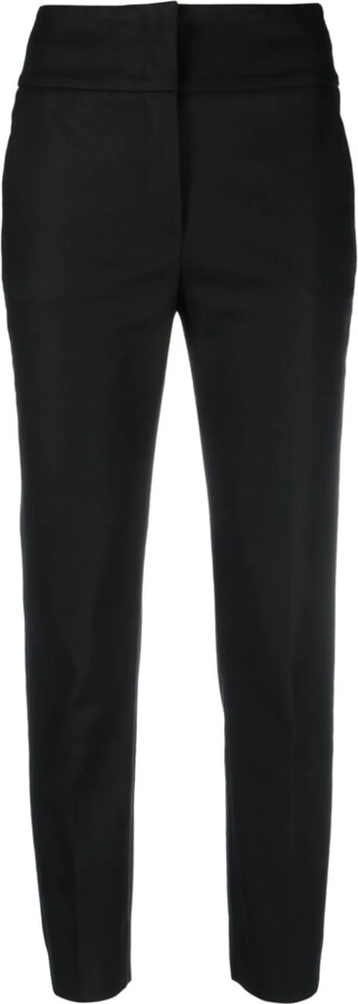 Cropped Slim-Fit Trousers