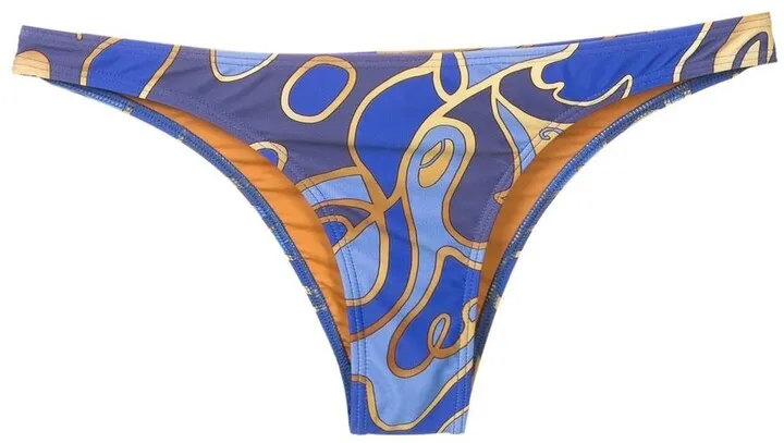 Graphic-Print Bikini