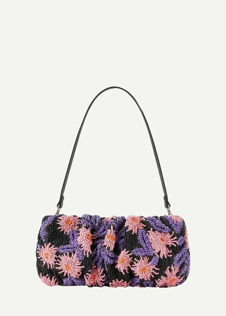 Bean Beaded Shoulder Bag