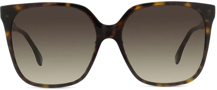 Fine 59mm Square Sunglasses