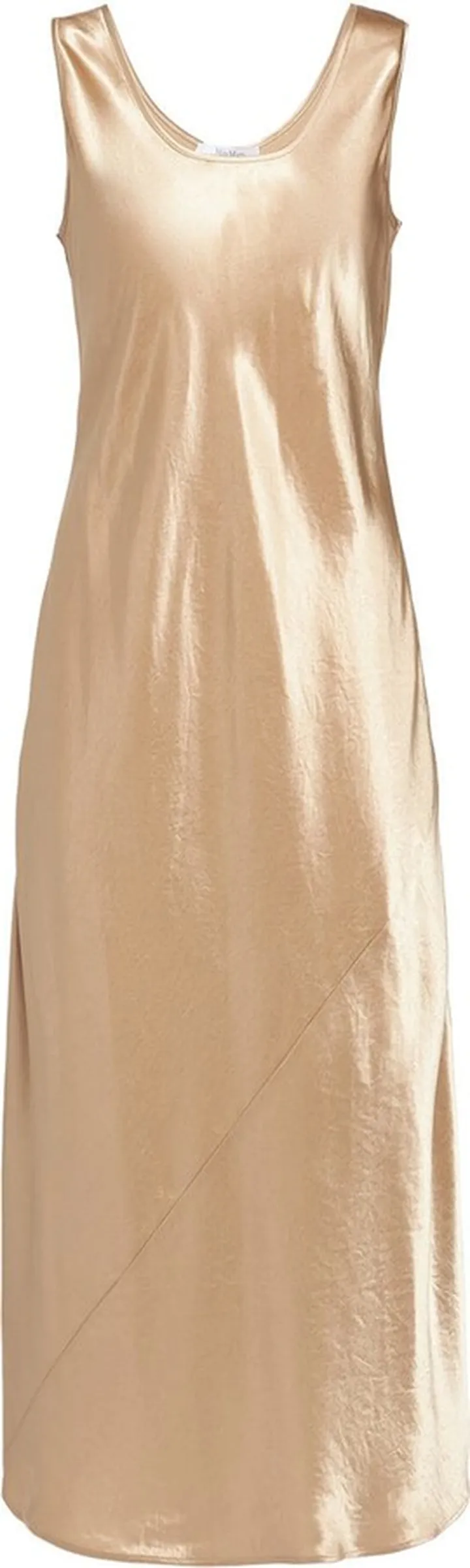 Capua satin midi dress