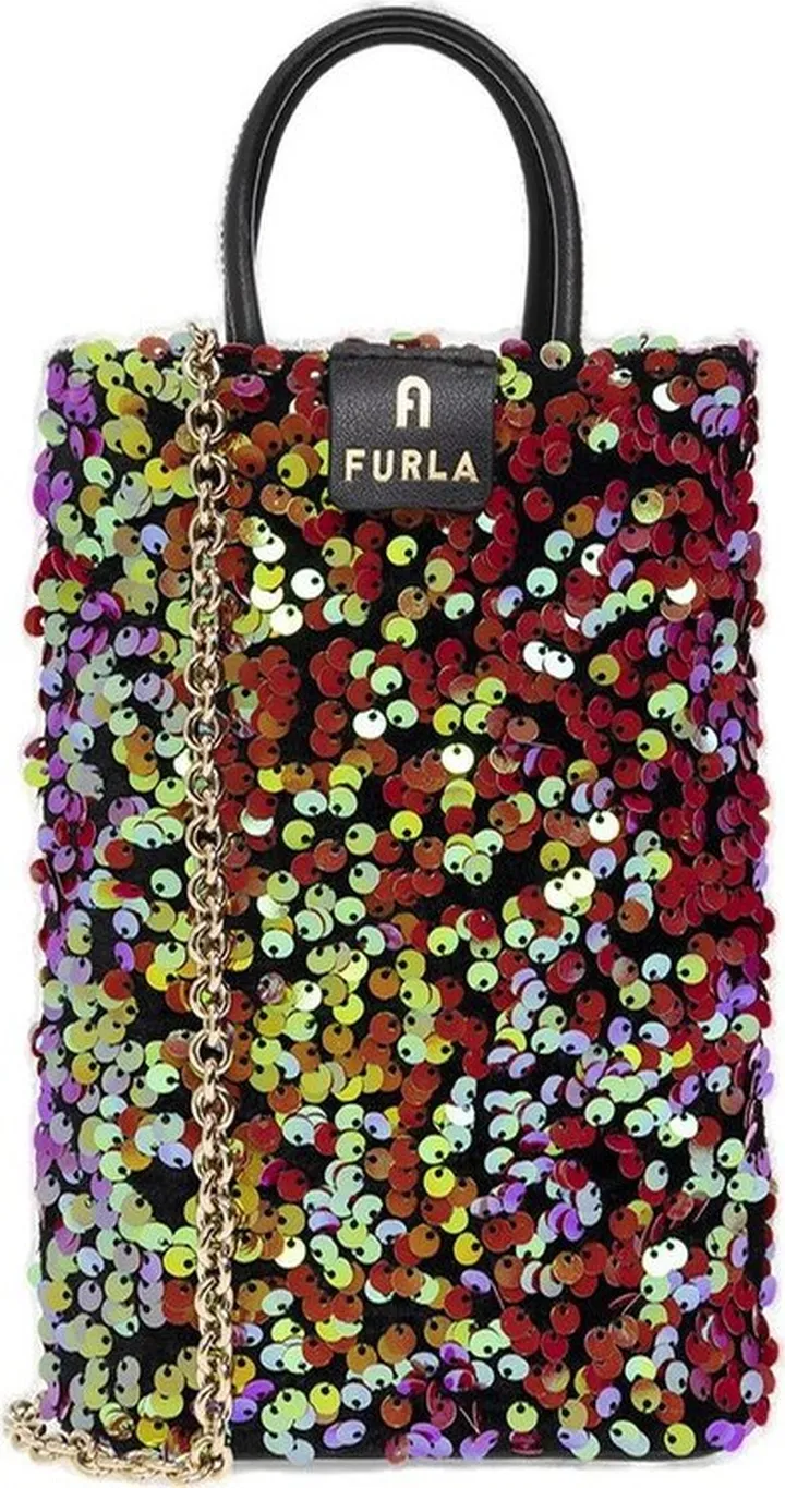 Furla Sequin-Embellished Mini Tote Bag