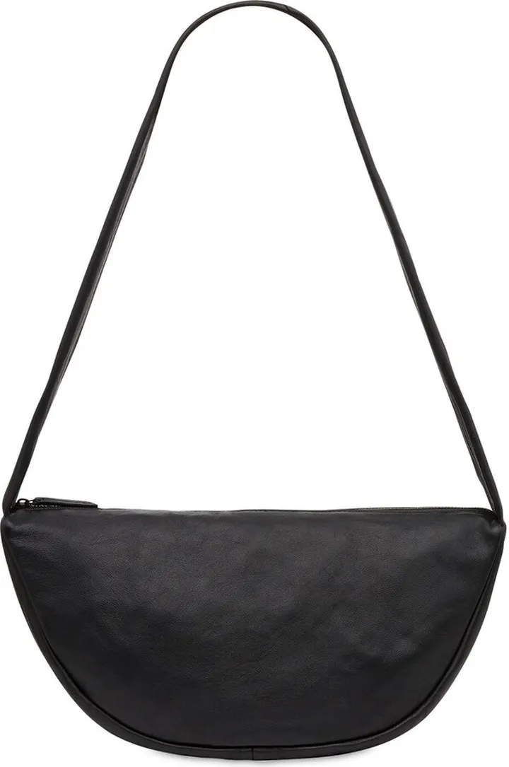 Small Crescent leather shoulder bag