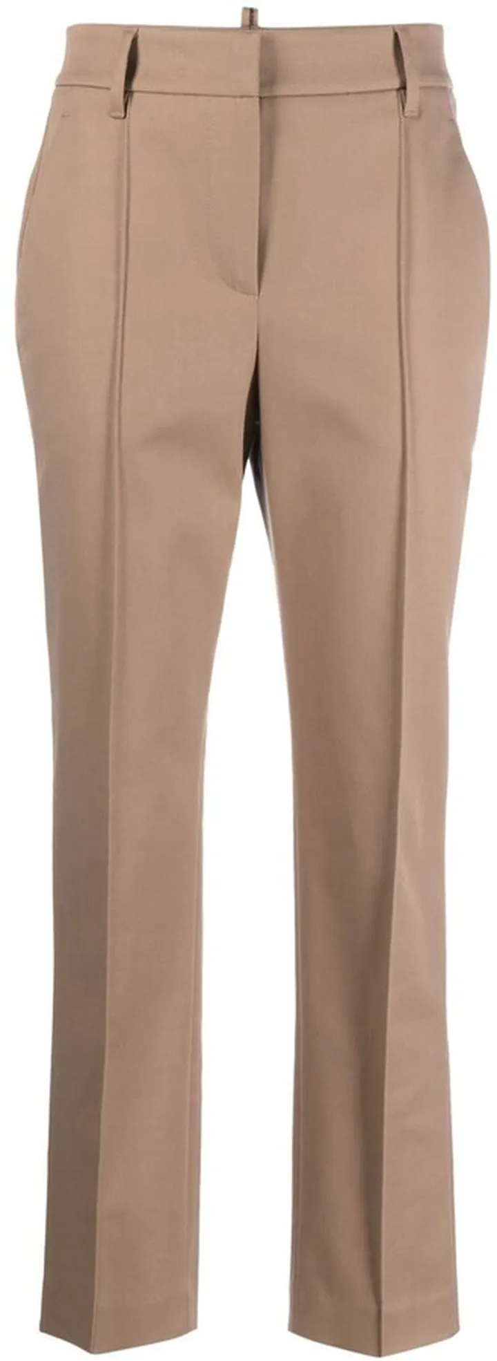 Monili-trim cropped trousers