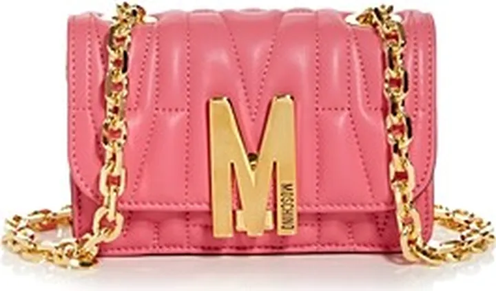 Moschino Micro Leather Shoulder Bag