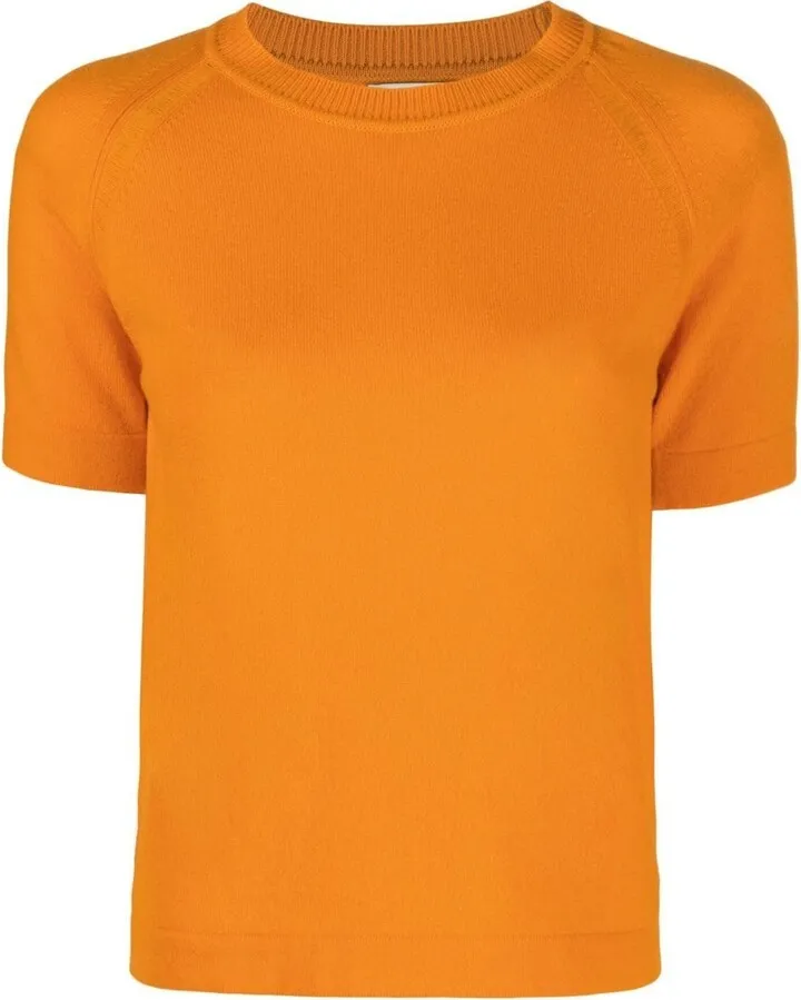 Cashmere Short-Sleeve Top