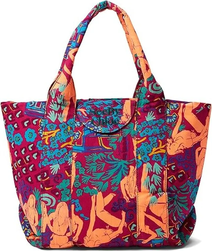 See by Chloe Laetizia Small Tote (Sunset Pink) Handbags