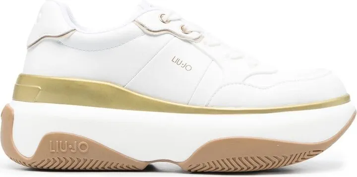 Platform Lace-Up Sneakers