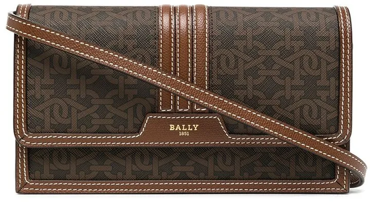Monogram-Print Shoulder Bag