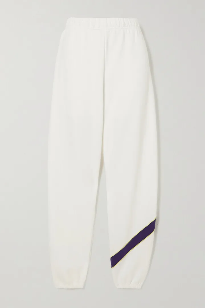 Tory Sport - Cotton-jersey Sweatpants - White