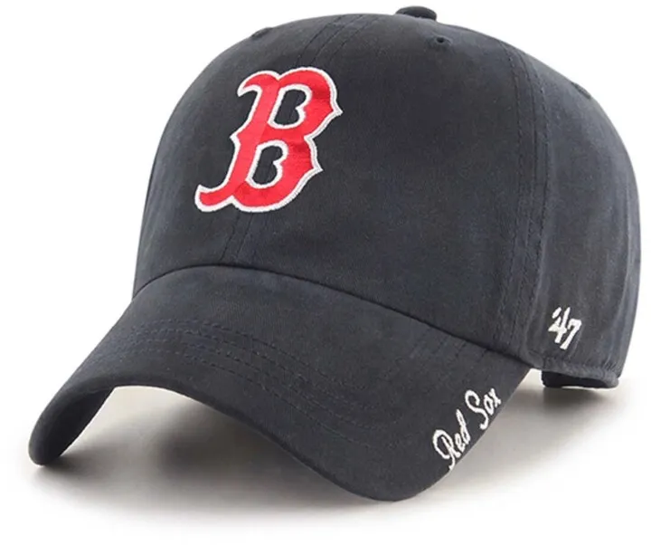 Women's Navy Boston Red Sox Team Miata Clean Up Adjustable Hat