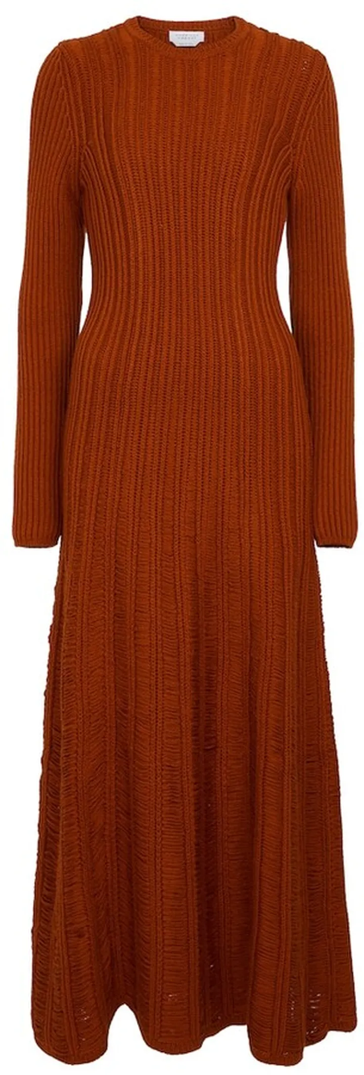 Django wool knit midi dress