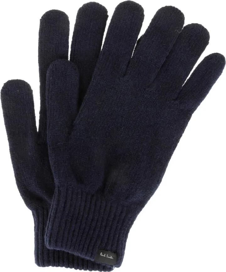 Paul Smith Logo Patch Detail Gloves