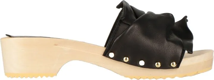 Mules & Clogs Black