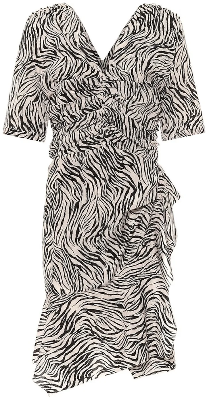 Arodie stretch-silk minidress