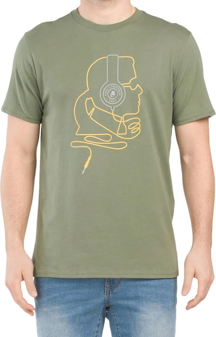 Dj Profile Crew Neck T-shirt