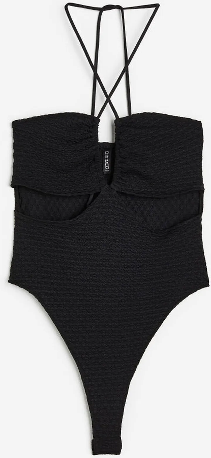 Cut-out Thong Bodysuit
